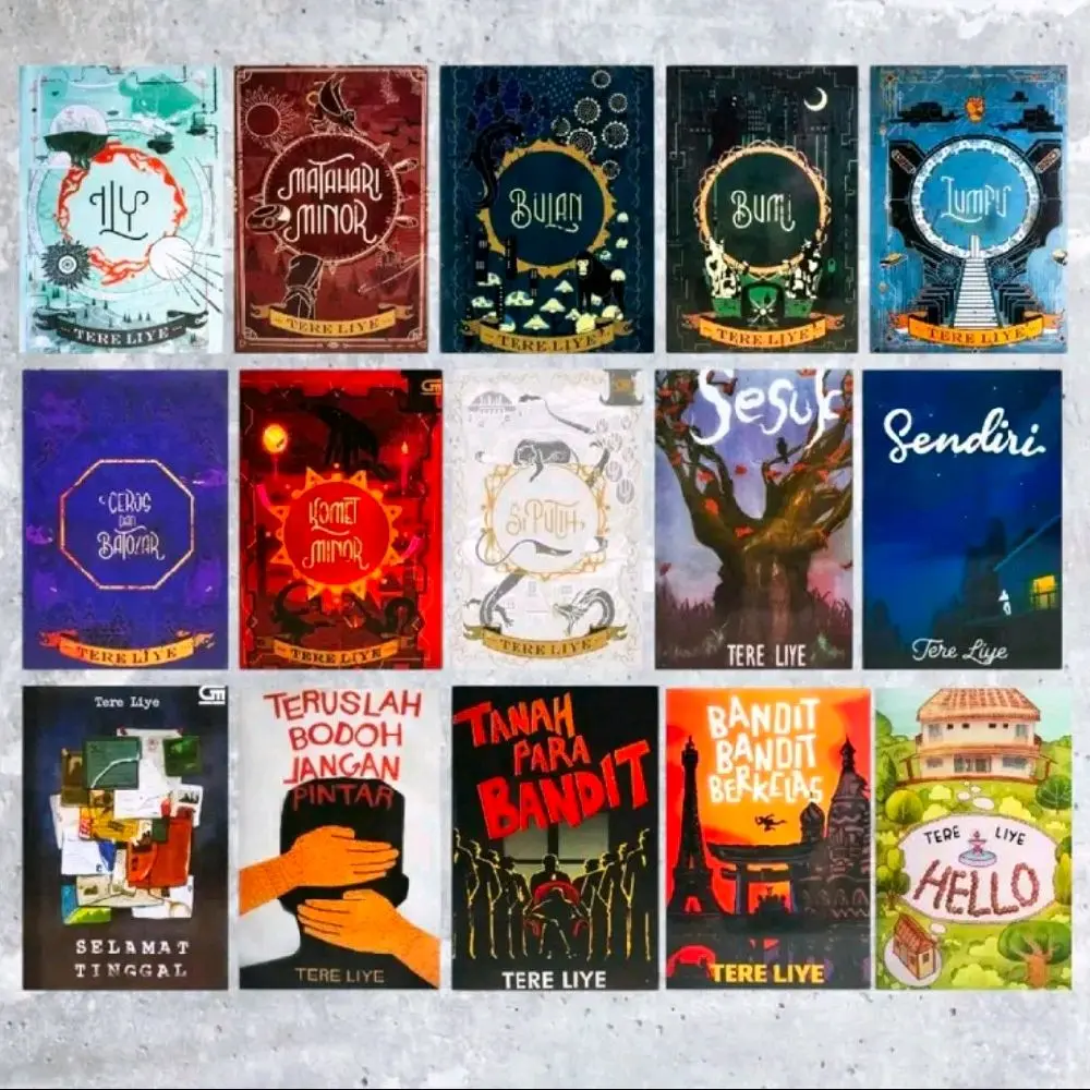 Bumi / Bulan / Matahari / Bulan / Bintang / Lumpu / Si putih / Sendiri / Tanah Para Bandit / Hana Tara Hata / Komet / Bibi Gill / Sagaras / Hujan / Nebula / Janji / Hello / Anak Kuat / pulang / Aldebaran