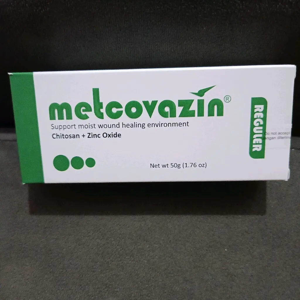 Metcovazin Reguler/Hijau Salep untuk Luka Kronik dan Akut - PT Rama Cipta Mandiri - Kulit