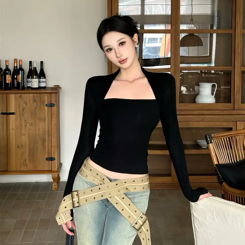 ( XẢ KHO ) Áo ôm Body Cúp Ngực Nhún Eo Dài Tay Cotton Lông mịn Siêu Co Dãn BYJANE -755 | BigBuy360 - bigbuy360.vn