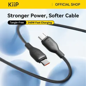 KiiP Cable Fast Charging Kabel Type-C IP/C To C Up To 240W PD 35W
