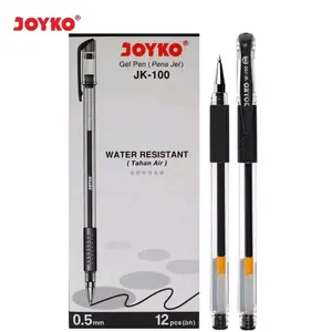 12 pcs/1 kotak pulpen joyco gel JK-100NT