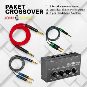 Paketan Kabel GLERRR MicroAmp. suara cetar membahana, Nendang ke Shure Ga