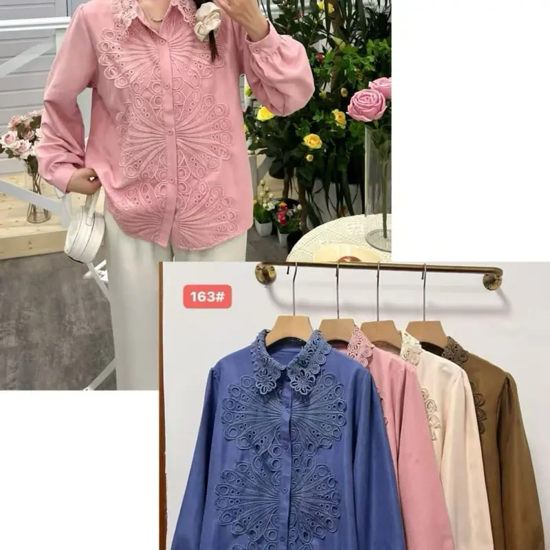 Atasan wanita bahan katun import