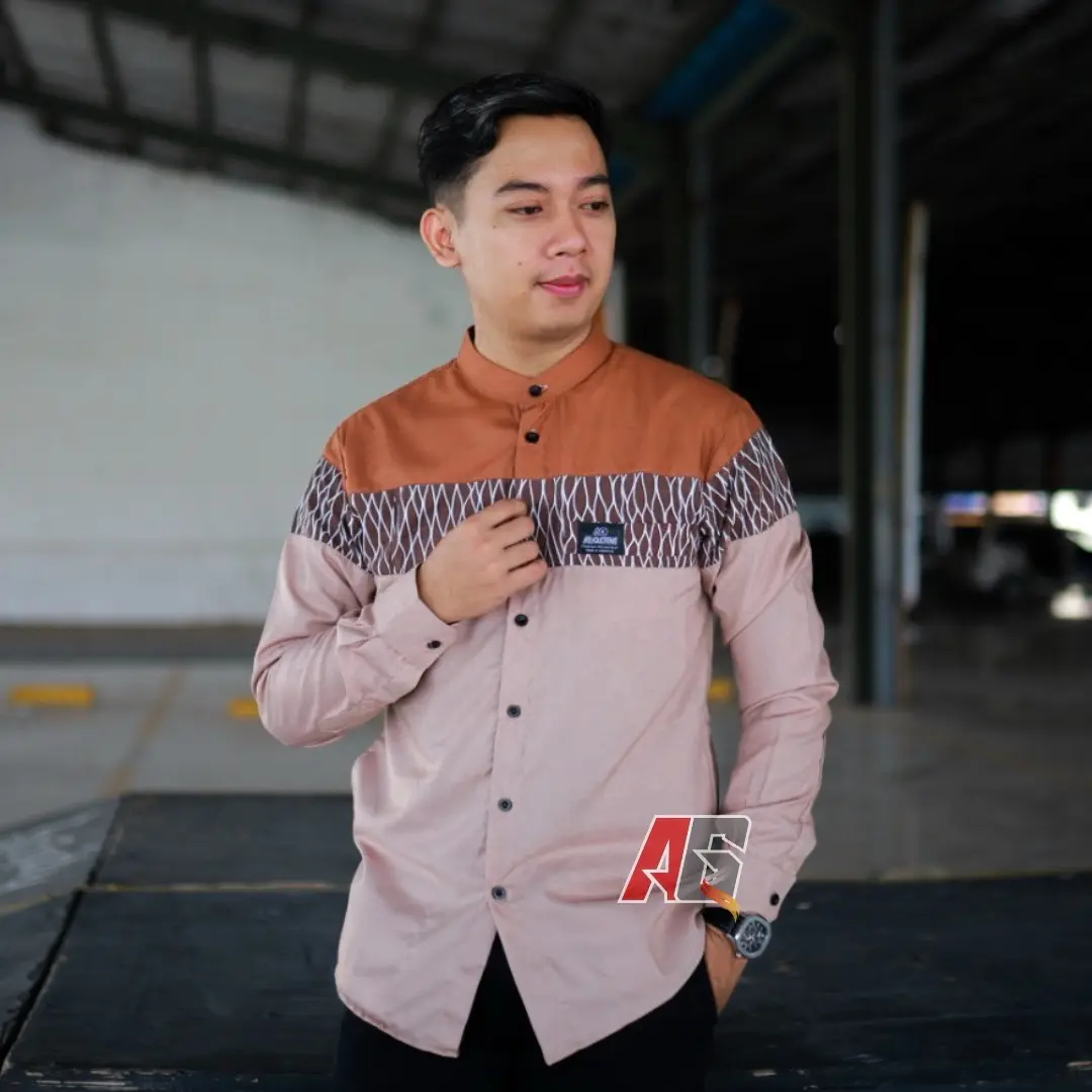 Baju Koko Terbaru|Baju Koko Sandiko Dewasa Kain Katun Toyobo