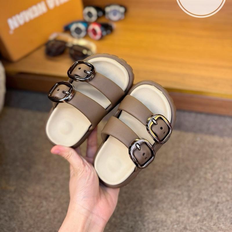 Dép lê 2 quai siêu nhẹ cho bé trai và bé gái  dễ đi size 24-35 3