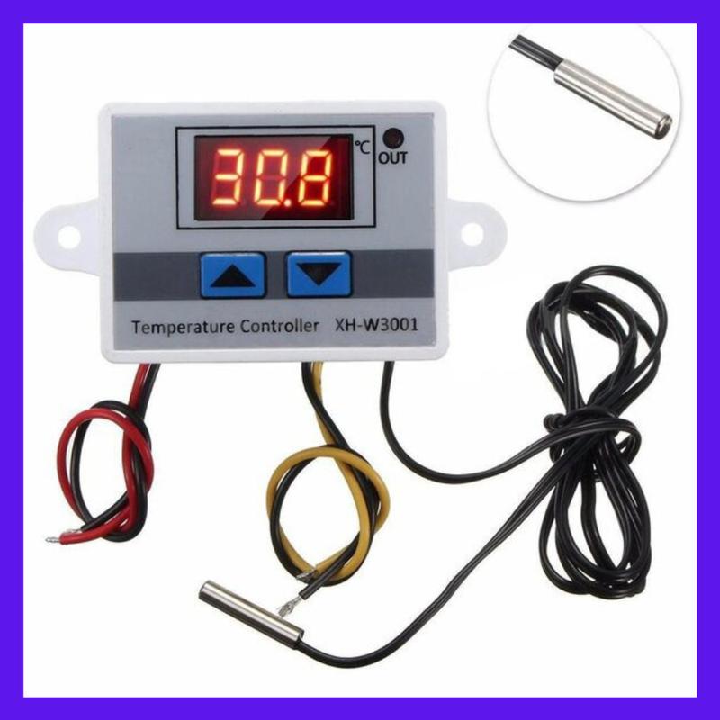 Termostat Digital XH-W3001 Pengatur Suhu Panas Alat Penetas Telur 220V / Thermostat Termostat Digital Termometer Gea Mesin Tetas Telur Full Otomatis Penetas Telur Otomatis 0