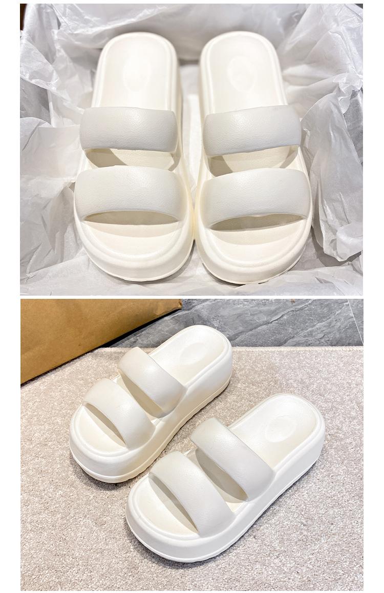Product Introduction of Dép Cao Gót, Đế Dày, Màu Pastel Dành Cho Nữ, Dép Lê Mùa Hè, Không Trơn Trượt, Có Thể Đeo Ngoài Trời, Phong Cách Mới, 0000 23