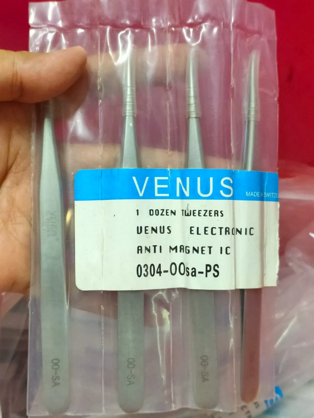 pinset venus original bengkok lurus 7-SA OO-SA SS-SA