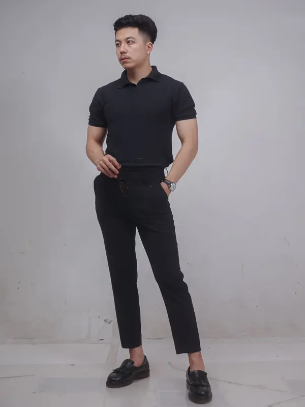 GROOME RUDE POLO SHIRT FIT BASIC SIMPLE - Atasan Kerah Basic 5