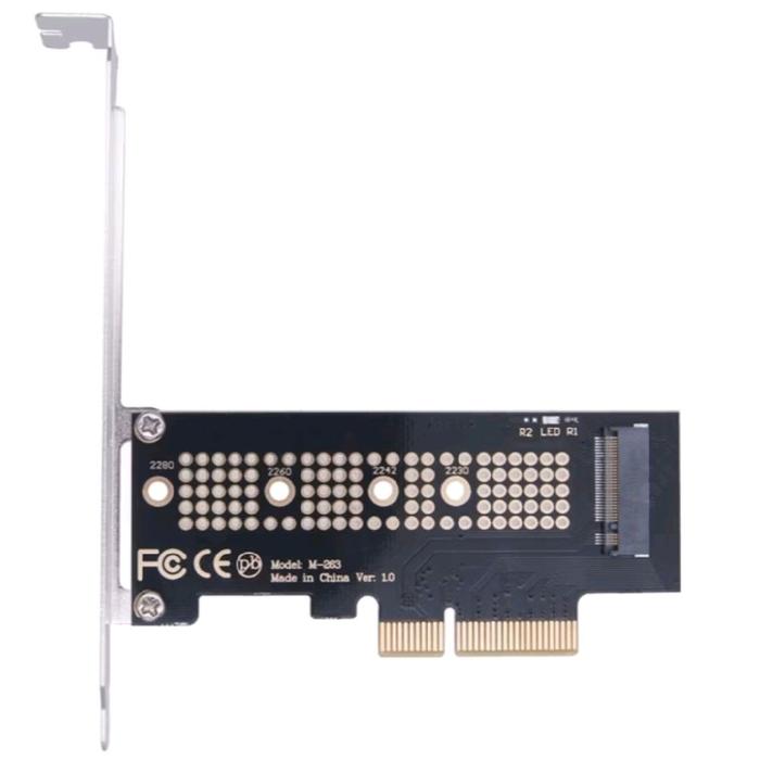 Jual Konverter Converter Adapter SSD M2 M.2 Nvme to PCIE 3.0 x4 M key ...