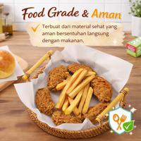 Gambar Kertas Baking Anti Lengket Roll - Baking Paper Parchment Paper Anti Minyak Oven Air Fryer Kukusan - 5MX30CM dari YILIN OFFICE STORE Kab. Tangerang 3 Tokopedia