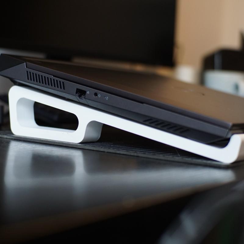 Giá Đỡ Laptop In 3D Chịu Lực Hỗ Trợ Tản Nhiệt, Thiết Kế Nhỏ Gọn Linh Hoạt Phù Hợp Decor Góc Làm Việc