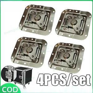 【COD 100% Aman】 4PCS KUNCI KUPU-KUPU ACCESSORIES AKSESORIS HARDCASE UKURAN BESAR 11x11x2