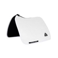 Gambar Acavallo AC883 Stripe suede dressage saddle pad White. In thermoformed Louvre and bamboo fibers dari BTS Tack Shop Kab. Tangerang 1 Tokopedia