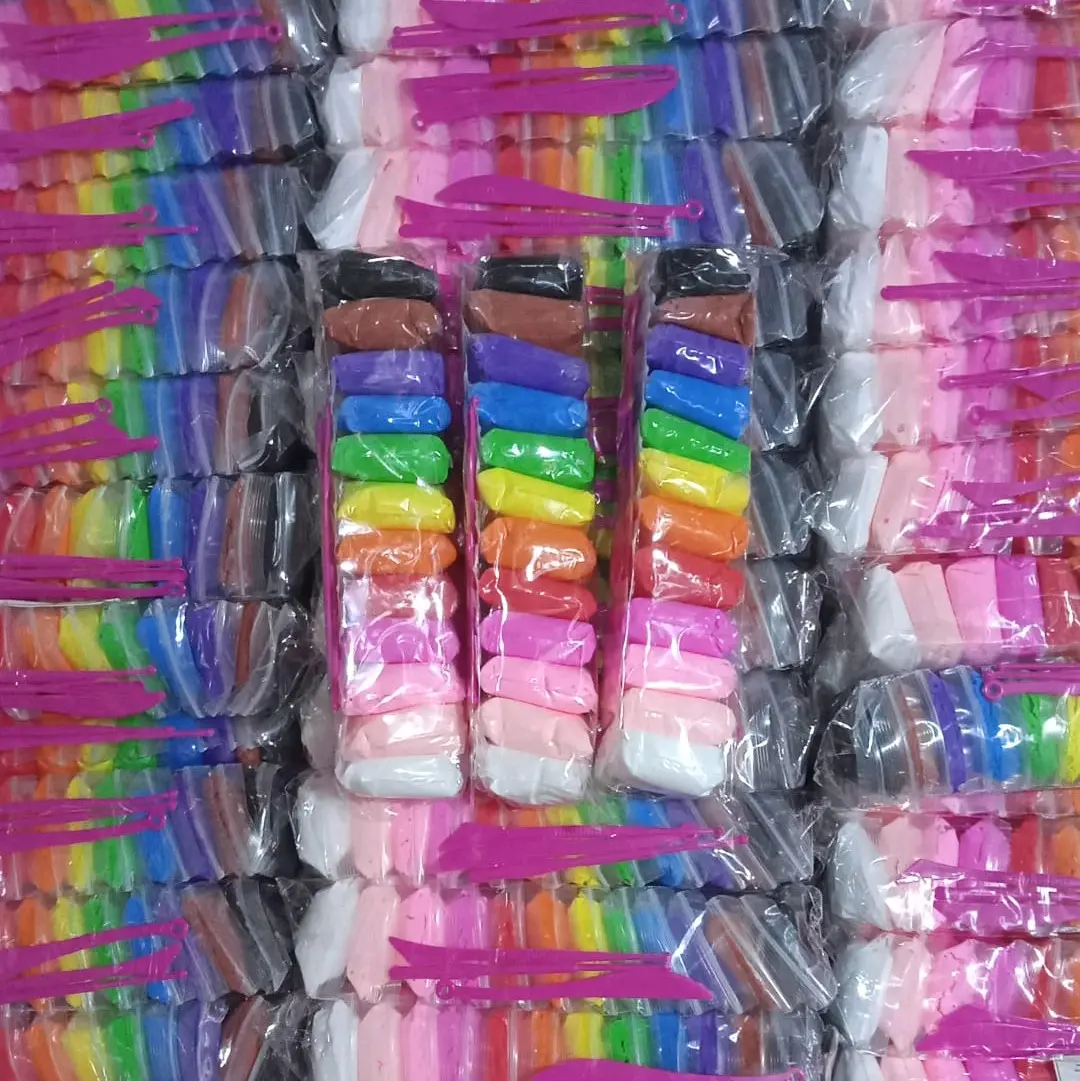PROMO Clay / Clay Mainan Isi 12 Warna / Clay isi 12 Toys Anak / SUPER LIGHTCLAY
