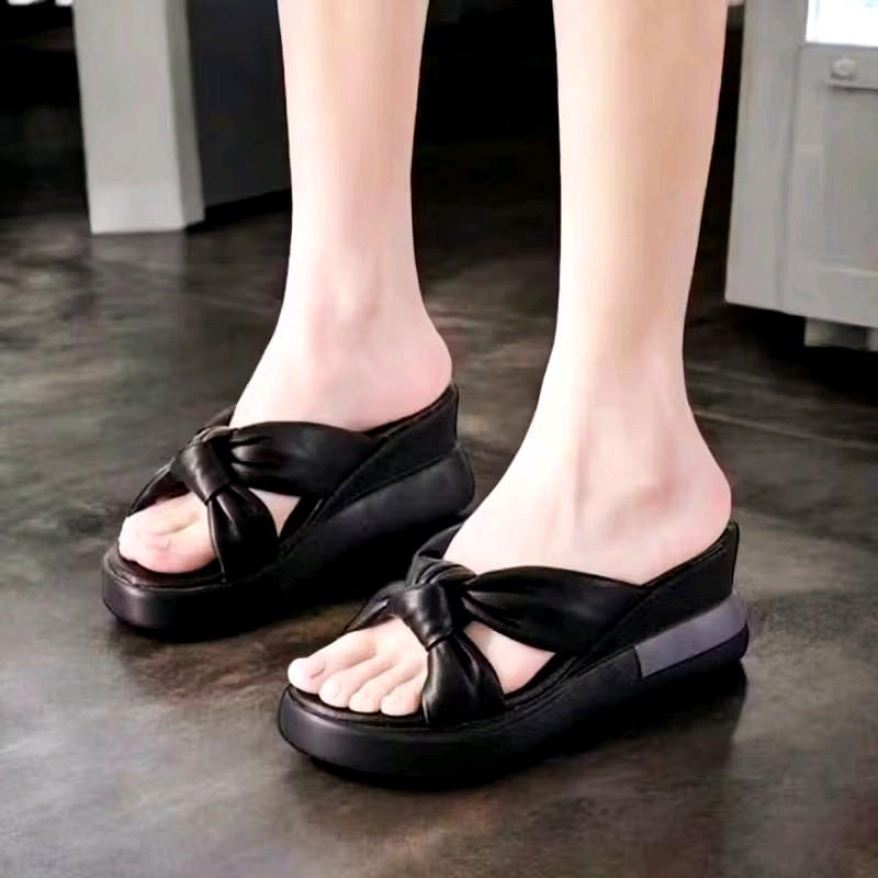 sandal wanita kekinian sandal wanita terbaru sandal wanita empuk sandal korean style 6