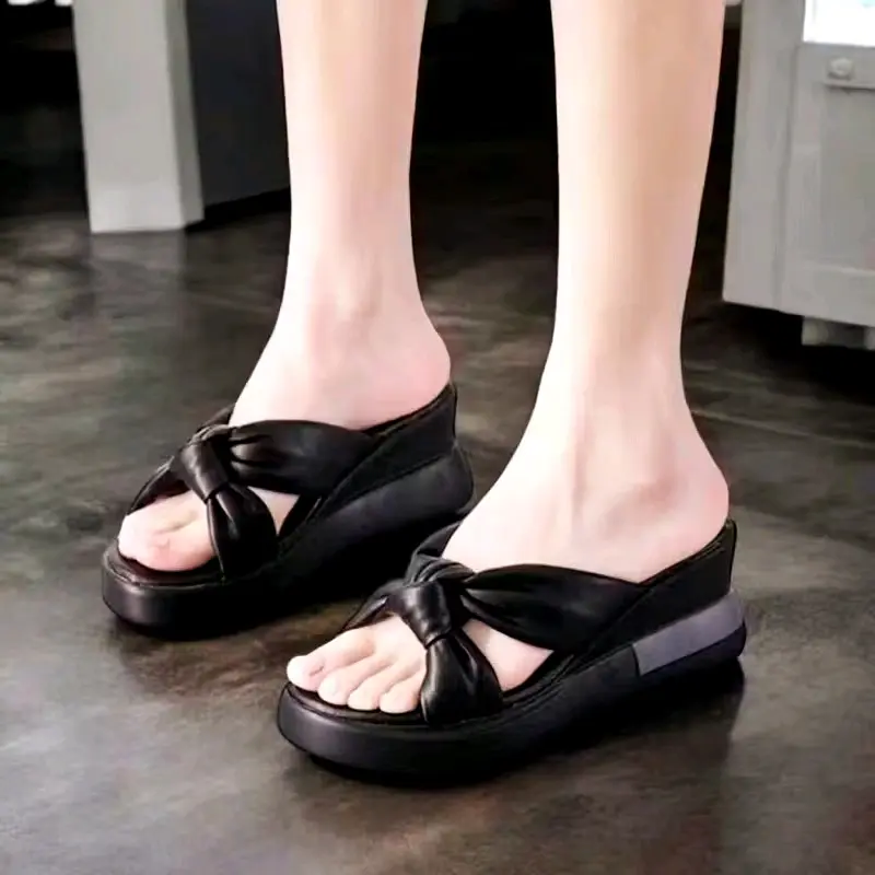 sandal wanita kekinian sandal wanita terbaru sandal wanita empuk sandal korean style 6