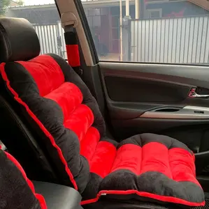 SANDARAN 2 in 1 ALAS DUDUK MOBIL / BANTAL SANDARAN JOK MOBIL PREMIUM / ALAS KURSI DUDUK / BANTAL DUDUK MOBIL EMPUK DAN TEBAL