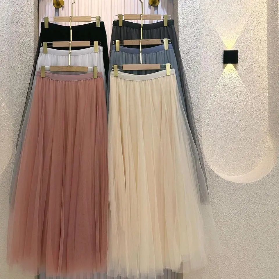 (STARLA SKIRT) - ROK TUTU PREMIUM 4 LAYER TILE LEMBUT HALUS