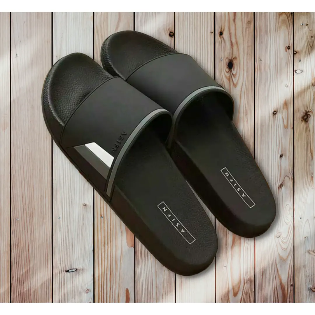 Sandal slip on karet unisex by Asifn Shoes Pria