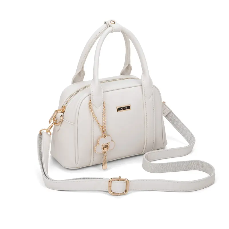 En-ji Musan Handbag - Ivory 3