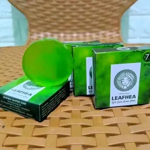 [3-PCS] SABUN LEAFHEA GLUTHA N SOAP ORIGINAL BPOM Membersihkan Mencerahkan Wajah