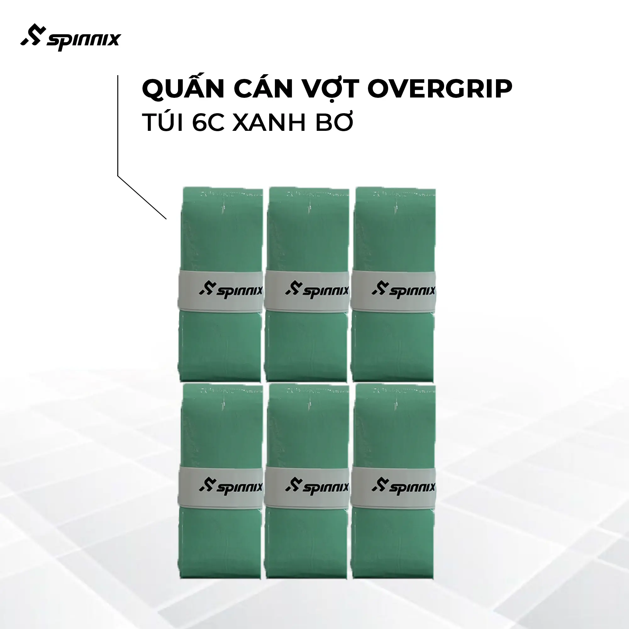 Túi 6c Xanh bơ