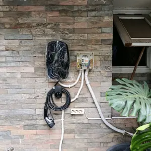 ABB Obsidian Paket Wall Charger 7Kwh dengan Instalasi & Grounding OCPP Intergrasi PLN Garansi 24 Bulan - Car