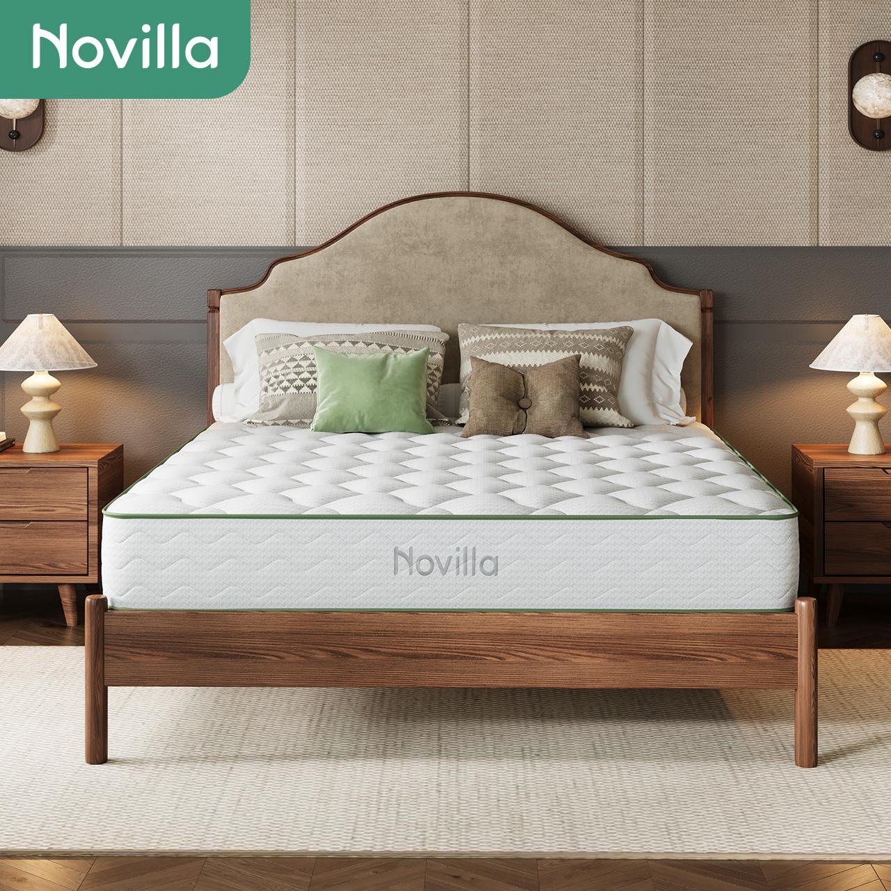 Novilla MetaDream ที่นอน คลื่นนุ่ม สปริงถุงไร้เสียง ปลอดฟอร์มัลฯ ขนาด 3.5/5/6 ฟุต หนา 8/10 นิ้ว แถมฟ