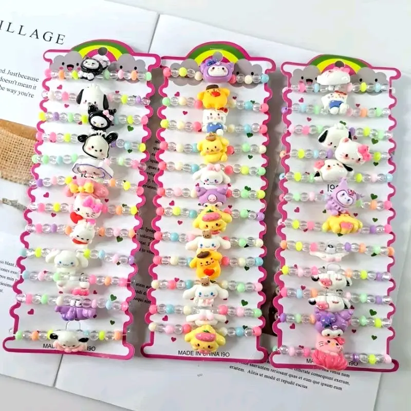 Gelang Sanrio Mode Krakter Manik-manik Lucu Cod - Aksesoris Pergelangan Tangan - Bracelets
