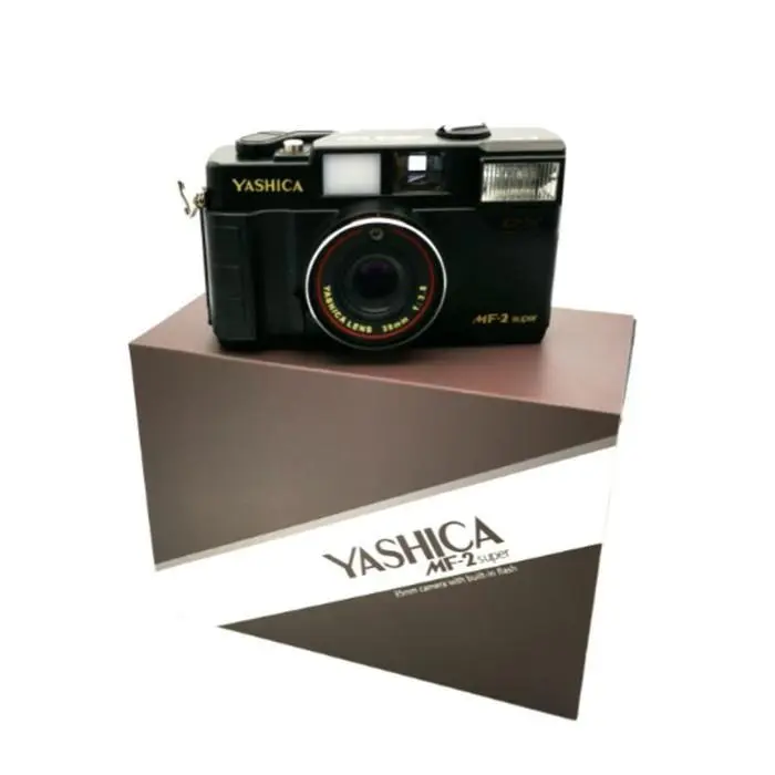 Yashica Kamera MF-2 Super 38mm f/3.8 Lensa 1/125sec Shutter