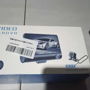 3 Lensa Dashcam 4 Inch Mobil 1080p Full HD Kamera Mundur Parkir Belakang Monitor Car Kabel