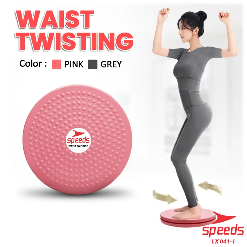 Speeds Waist Twisting Jogging Trimmer Non Magnetic Alat Olahraga Putar Kaki Pelangsing Badan Untuk Mengecilkan Perut dan Paha 041-1 0