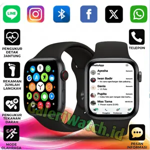 SMARTWATCH VIRAL CONECT HP ANDROID 4G NOTIF WATSAPP TLFN IG TWITTER NO SIMCARD MEMORY JAM TANGAN PINTAR PRIA WANITA TERBARU ANTI AIR PEMANTAUAN DETAK JANTUNG OKSIGEN DARAH PELACAK KEBUGARAN PANGGILAN BLUETOOTH