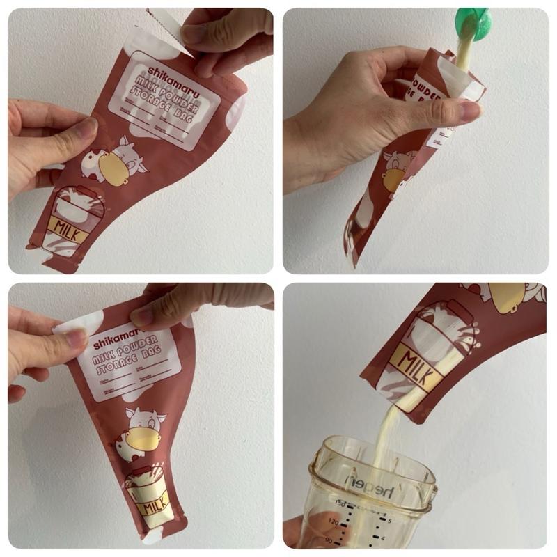 KANTONG SUSU BUBUK SHIKAMARU MILK POWDER STORAGE ISI 30PCS PER PACK 0