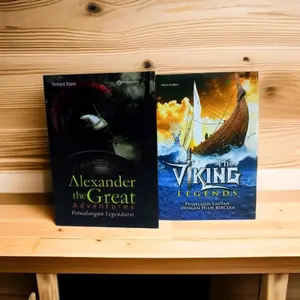 PAKET 2 BUKU SEJARAH SASTRA / ALEXANDER THE GREAT ADVENTURES / THE VIKING LEGENDS