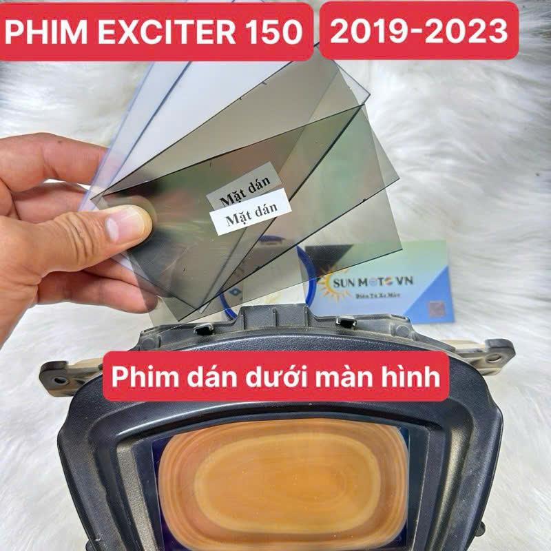 Combo 2 miếng phim phân cực dán màn hình LCD xe máy (Phục hồi ố film, cháy film)