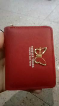 Product Review of MQIU - Dompet Cute girl butterfly wallet simple and fashionable wallet women's zipper wallet card bag from W**i 0