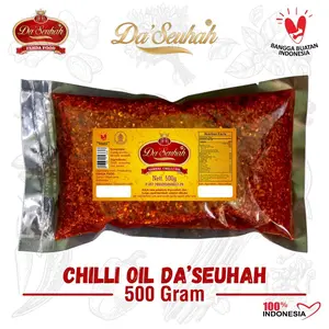 SAMBAL CHILLI OIL 500g  da’seuhah by FAHDA FOOD