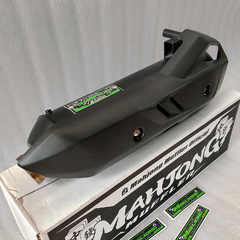 Knalpot SHIJIRO MAHJONG Muffler Saringan Setengah dan Bor Bor An Motor Beat Scoopy Vario Mio Nmax Aerox Pcx Dll - Kendaraan 9