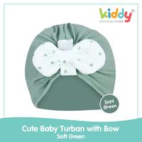 Gambar Kiddy Cute Baby Turban With Bow / Kiddy Topi Bayi  / Topi Pita Kupluk Bayi / Baby Turban - 47015 - Ash Rose dari Bayi Kiddy Kota Tangerang 5 Tokopedia