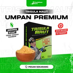 PELET TRISULA MAUT Untuk Semua Ikan Mas Nila Patin Tawes Sungai Laut Bawal Lele Mancing Umpan Gacor | PT