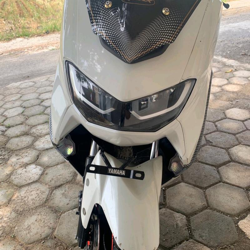 BREKET DUDUKAN PLAT NOMOR DEPAN YAMAHA NMAX NEW NMAX ALL SERIES 1