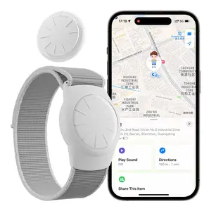 TOPSION GPS Tracker for Kids,and Elderly,Real-Time Mini GPS Tracker Watch Band Works with Find My (iOS Only) APP No Monthly Fee