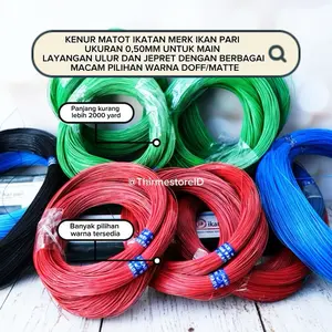 Kenur Matot Ikan Pari Size 050 Kualitas Mantap Pilihan Tepat untuk Main Layangan Ukuran 050