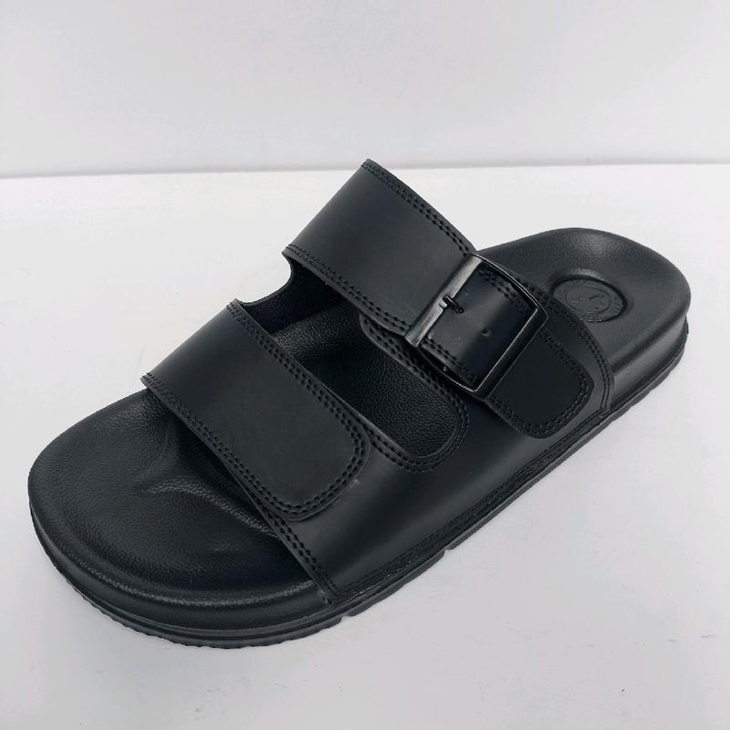 Sandal Kulit Pria Wolfer Anti Slip (Ringan )Kasual Gaya Trendy 3