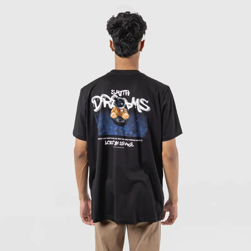 House of Smith T Shirt Dream Black #18 - Kaos Pria Lengan Pendek