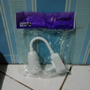 Fitting Lampu Fleksibel Bohlam E27 Colok Stop Kontak + Saklar ON/OFF – Praktis & Portable