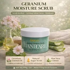 GraSPA-HAND SCRUB-Hand Care Geranium Moisture Scrub