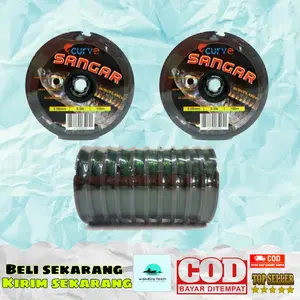 Senar Sangar Gak Gampang Kriting Monofilament Connecting Curve